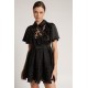 VESTIDO RASO NEGRO