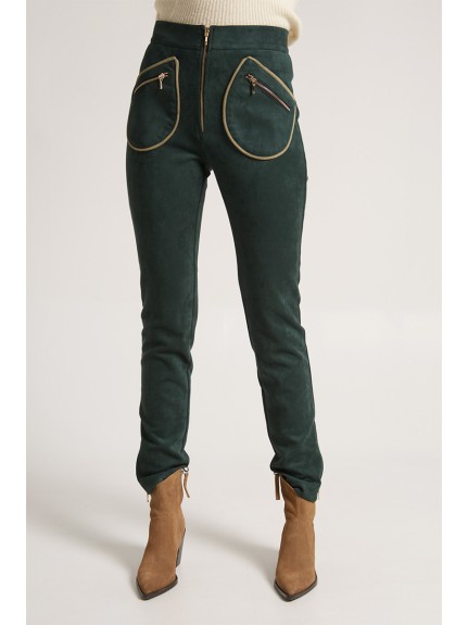 PANTALON BOLSILLO VERDE