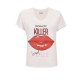 CAMISETA LABIOS KILLER BLANCA